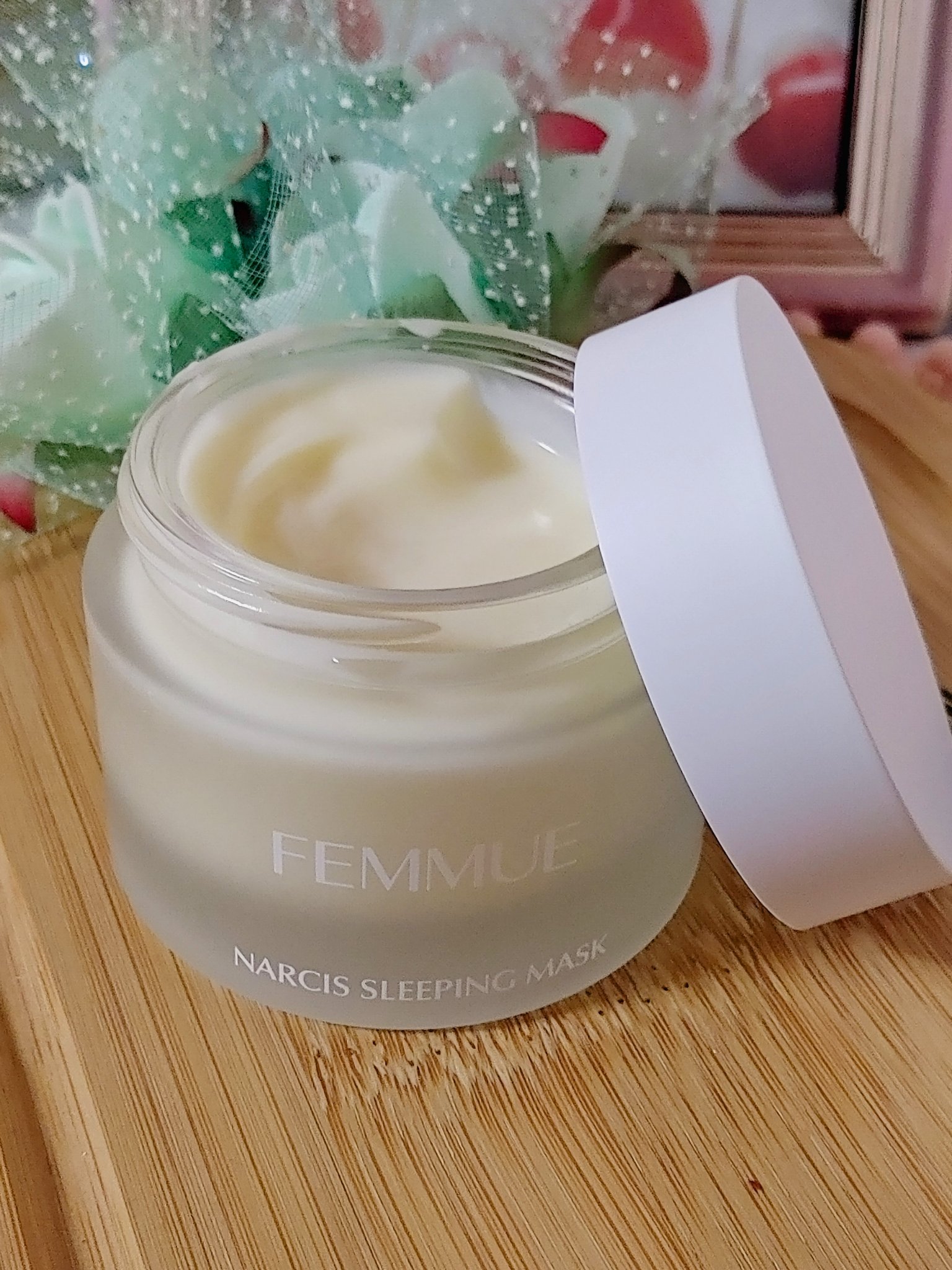 ナルシスウォーター スリーピングマスク/FEMMUE/スペシャルケアを使ったクチコミ（1枚目）