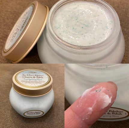 フェイスポリッシャー リフレッシング(ミント)/SABON/スクラブ・ゴマージュを使ったクチコミ(2枚目)