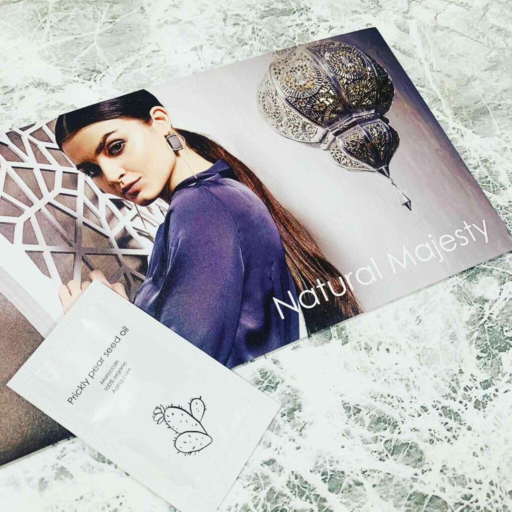 モロッコ100％オーガニック ウチワサボテンオイル/Natural Majesty/フェイスオイルを使ったクチコミ（1枚目）