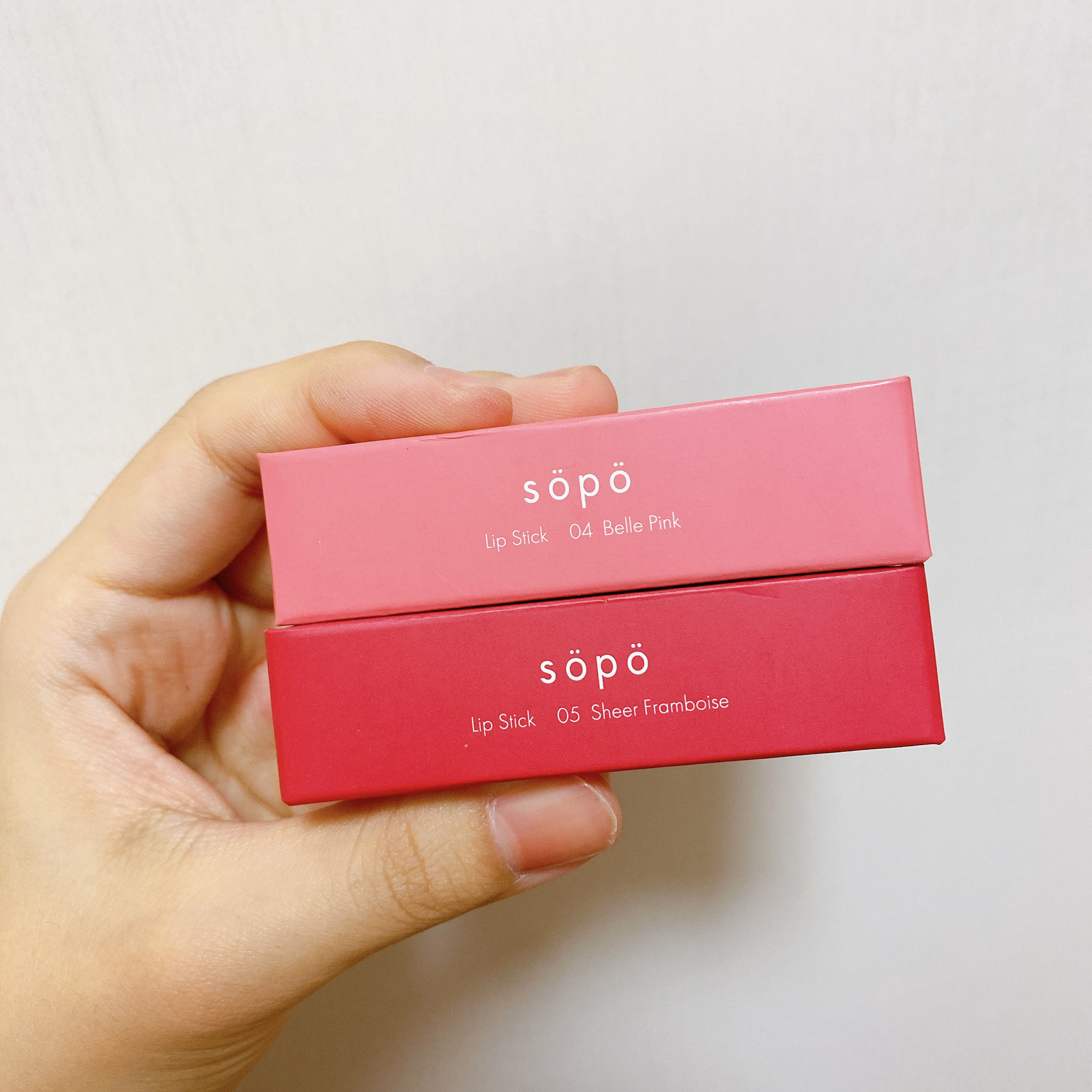 リップスティック/sopo/口紅を使ったクチコミ（2枚目）