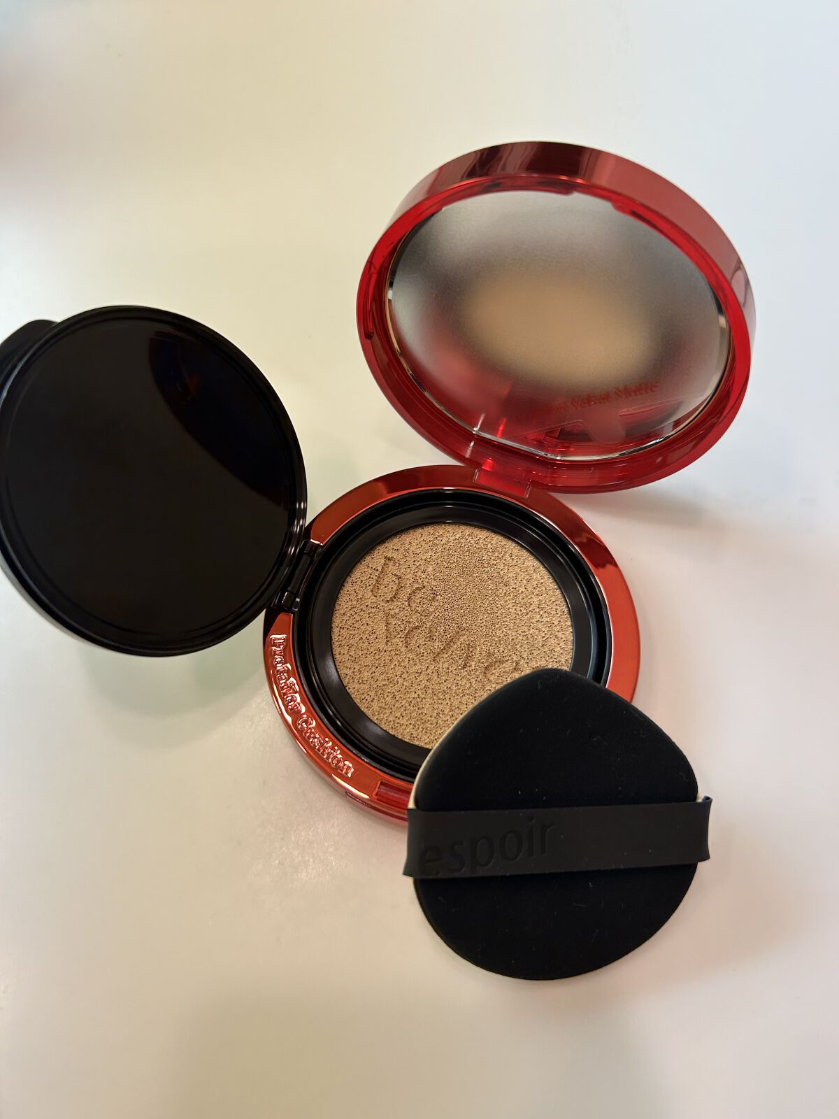 プロテーラービーベルベットカバークッション/espoir/クッションファンデーションを使ったクチコミ（1枚目）