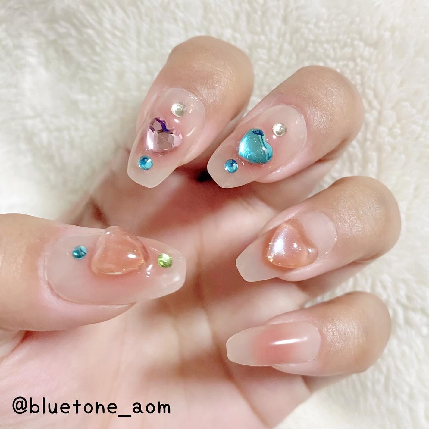 ネイルチップ/SHEIN/ネイルチップ・パーツを使ったクチコミ(6枚目)