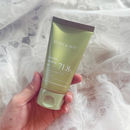 Sensitive Soothing Gel Cream/MARY&MAY/フェイスクリームを使ったクチコミ(2枚目)