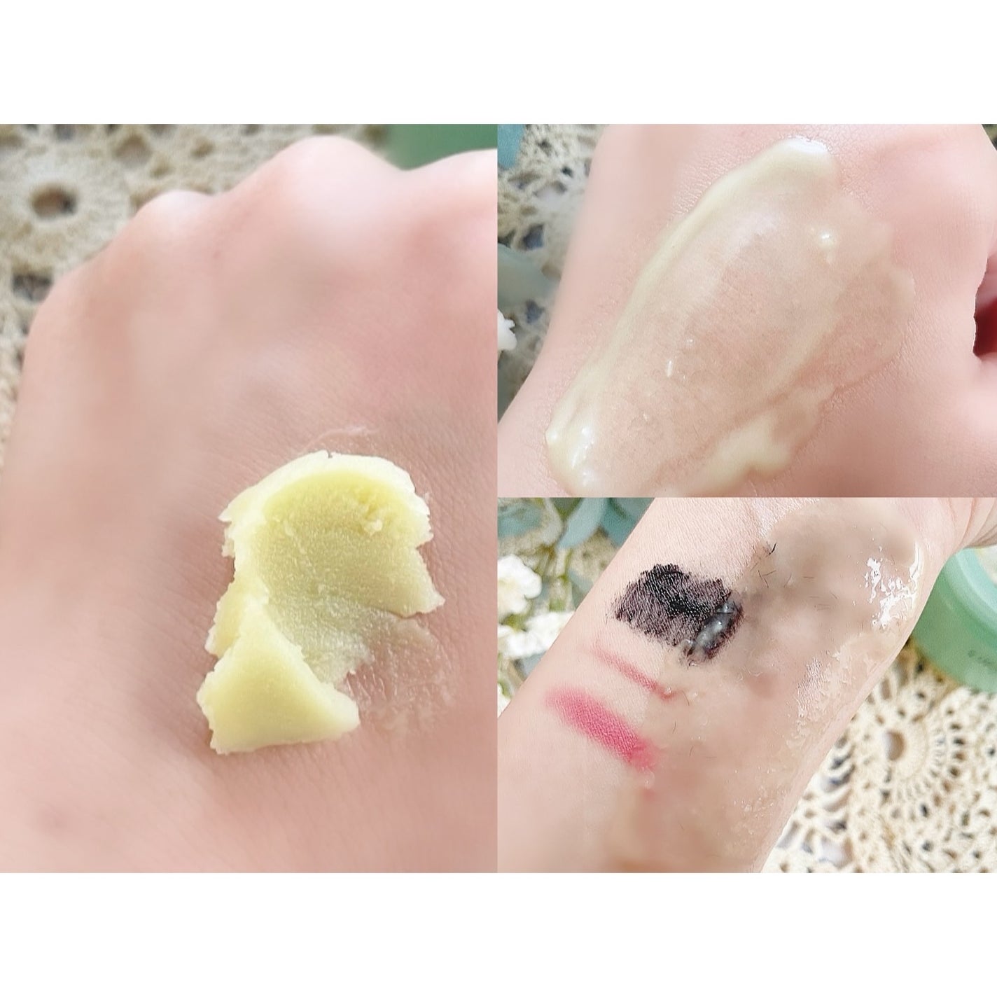 グリーンティーピュアクレンジングバームⅡ/YADAH/クレンジングバームを使ったクチコミ(3枚目)