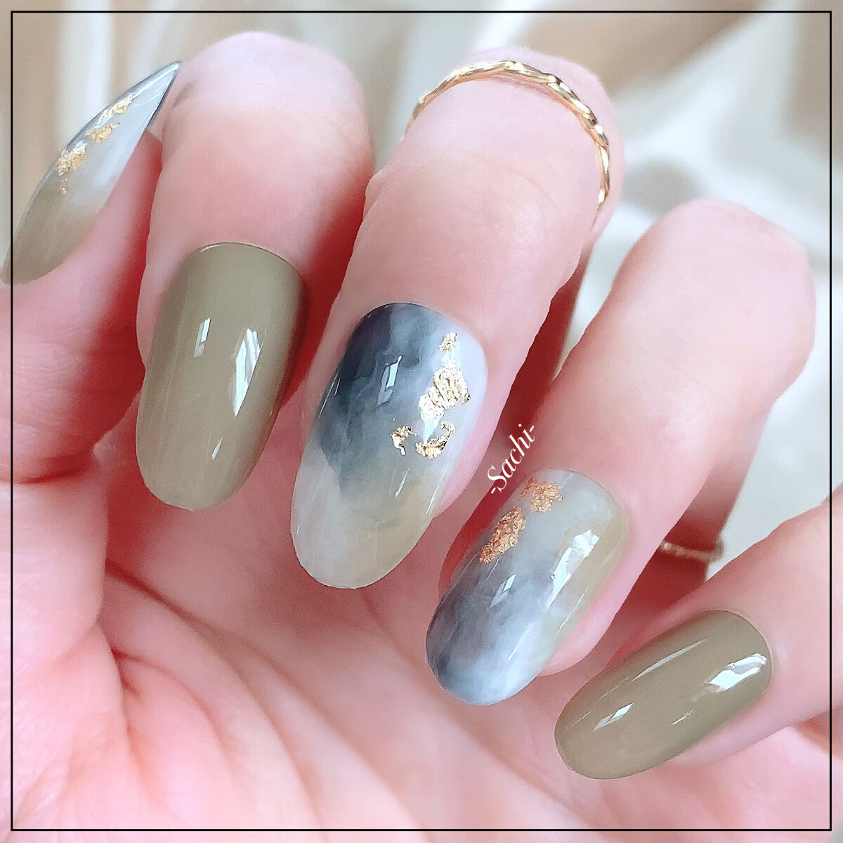 ムードペブルネイル/rom&nd/マニキュアを使ったクチコミ（2枚目）