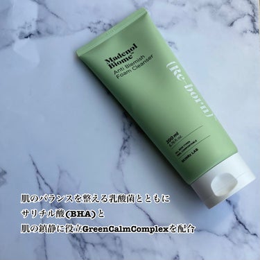 マデノルバイオームアンチブレミッシュフォームクレンザー/SKINRx LAB/洗顔フォームを使ったクチコミ（2枚目）