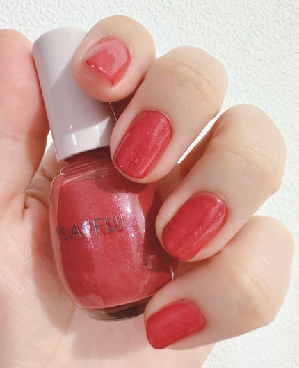 プレイフル アップデートネイル/PLAYFUL/オールインワンネイルを使ったクチコミ(1枚目)