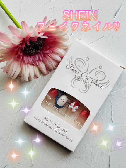 ネイルチップ/SHEIN/ネイルチップ・パーツを使ったクチコミ(1枚目)