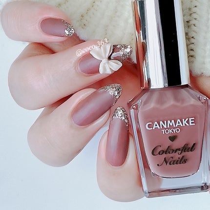 カラフルネイルズ/キャンメイク/マニキュアを使ったクチコミ(5枚目)