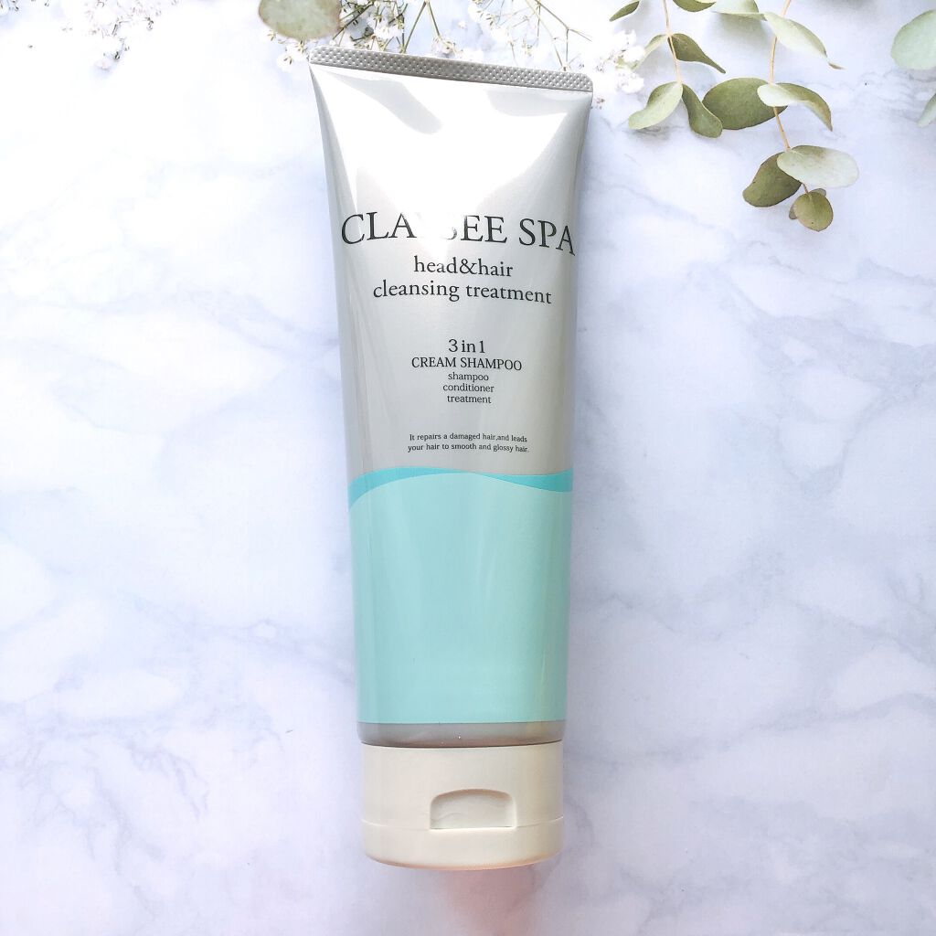ヘッド＆ヘアクレンジングトリートメント/CLAYSEE SPA/市販シャンプーを使ったクチコミ（1枚目）