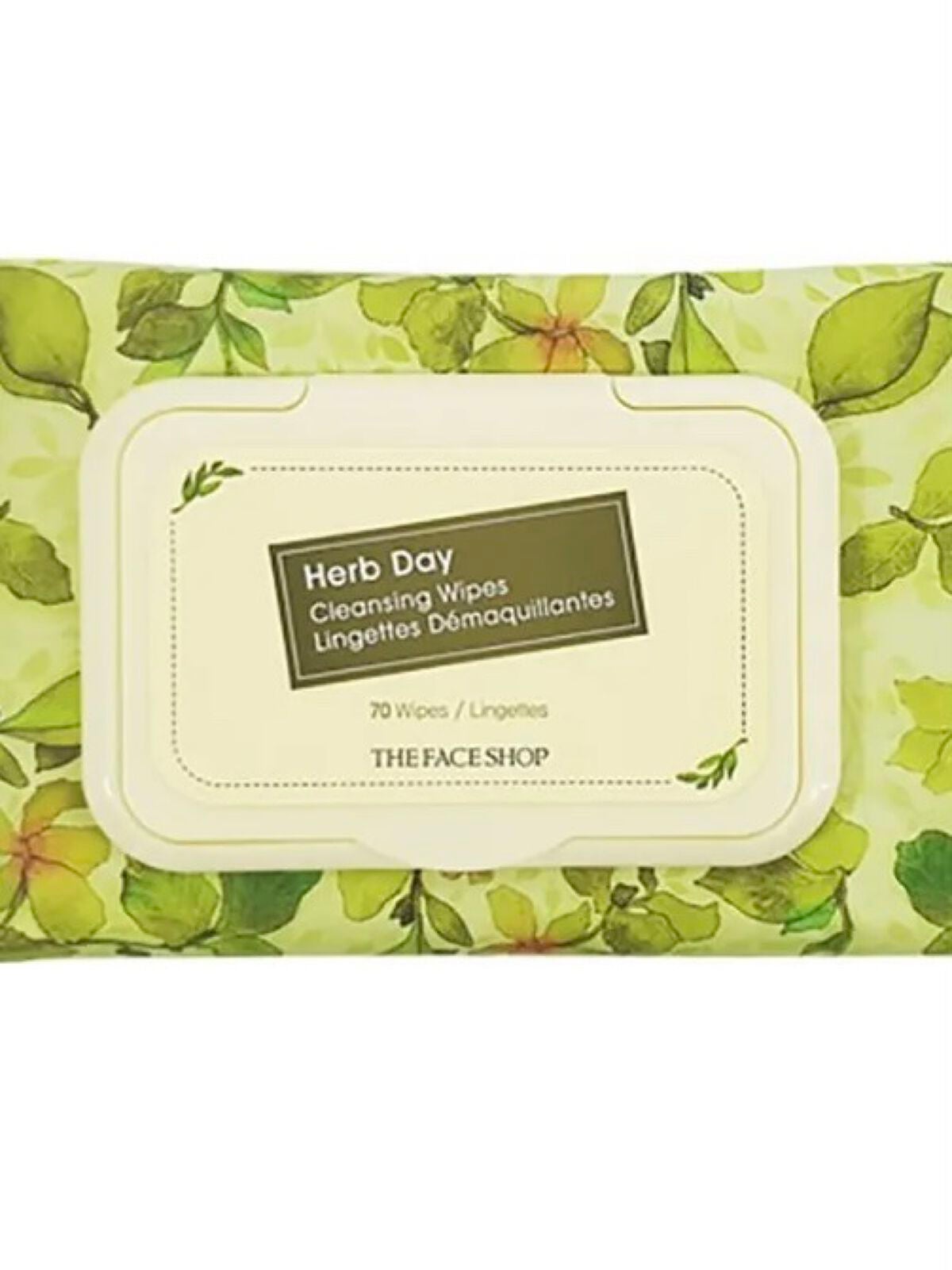 ハーブデイクレンジングティッシュ/THE FACE SHOP/クレンジングシートを使ったクチコミ(1枚目)