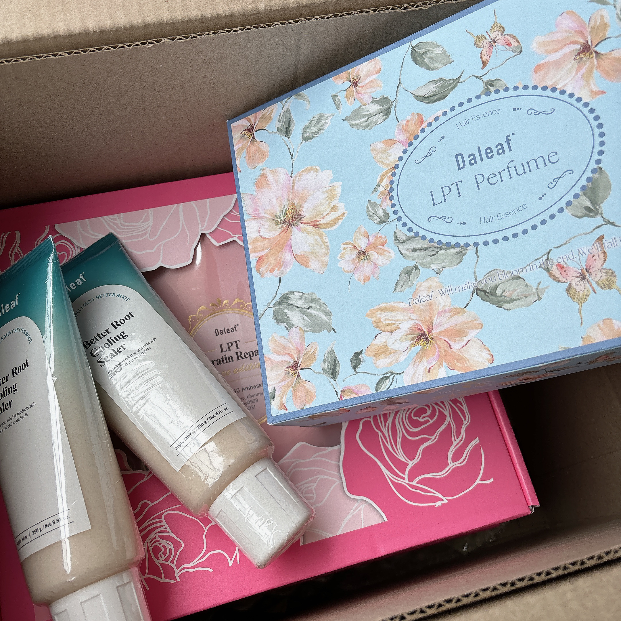 LPTローズエディションリペアセット Rose Edition シャンプー トリートメント ヘアセット/Daleaf/その他キットセットを使ったクチコミ（1枚目）