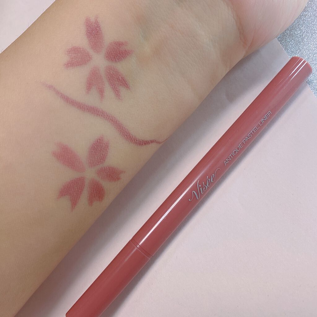 アンティークパステル ライナー/Visée/リキッドアイライナーを使ったクチコミ(4枚目)