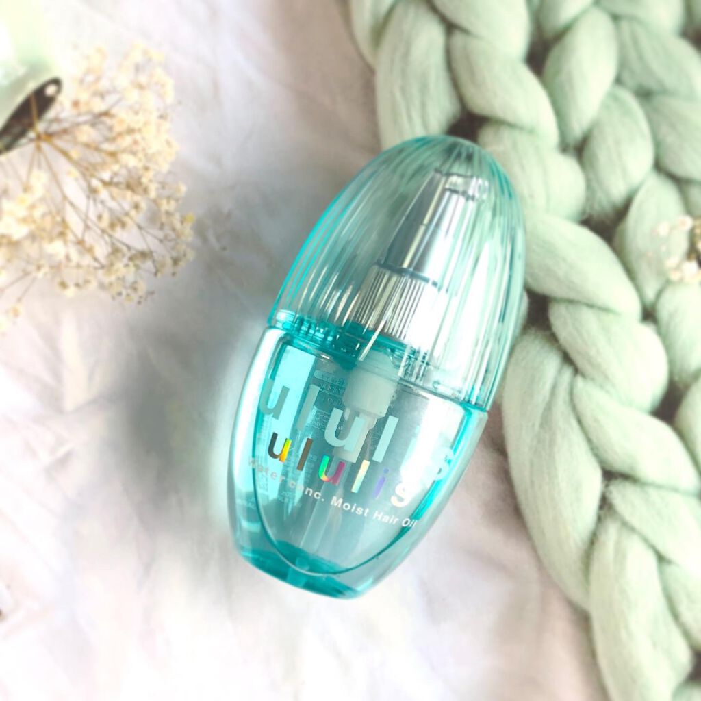 ウォーターコンク モイストヘアオイル/ululis/ヘアオイルを使ったクチコミ（1枚目）