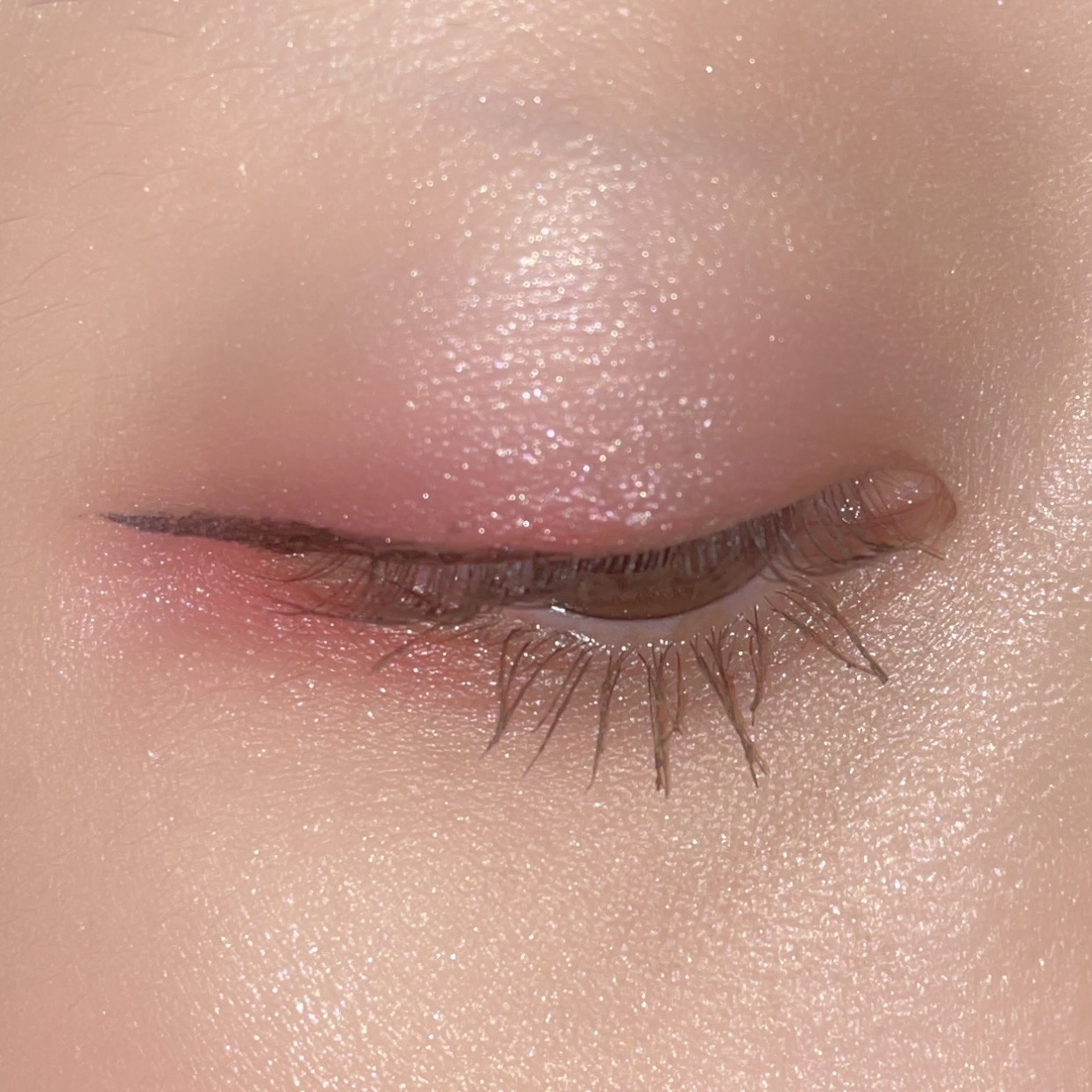 ラズル アイカラー 58 Clown nose/エレガンス ラズル /単色アイシャドウを使ったクチコミ（2枚目）