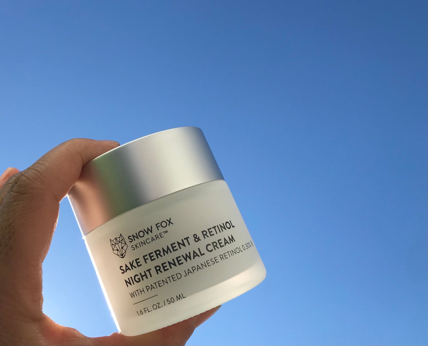 SAKE ナイトクリーム/SNOW FOX SKINCARE/フェイスクリームを使ったクチコミ(1枚目)