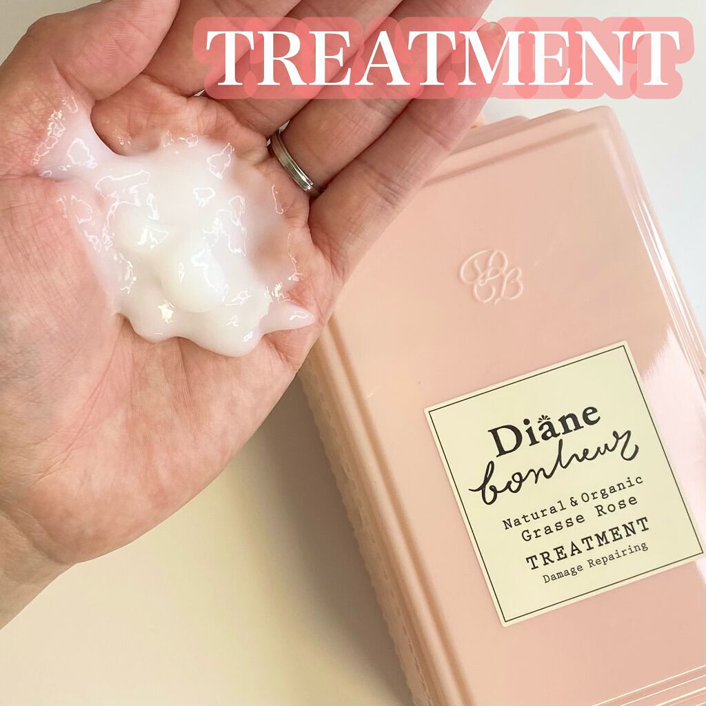 グラースローズの香り/シャンプー&トリートメント/ダイアン/市販シャンプーを使ったクチコミ(6枚目)