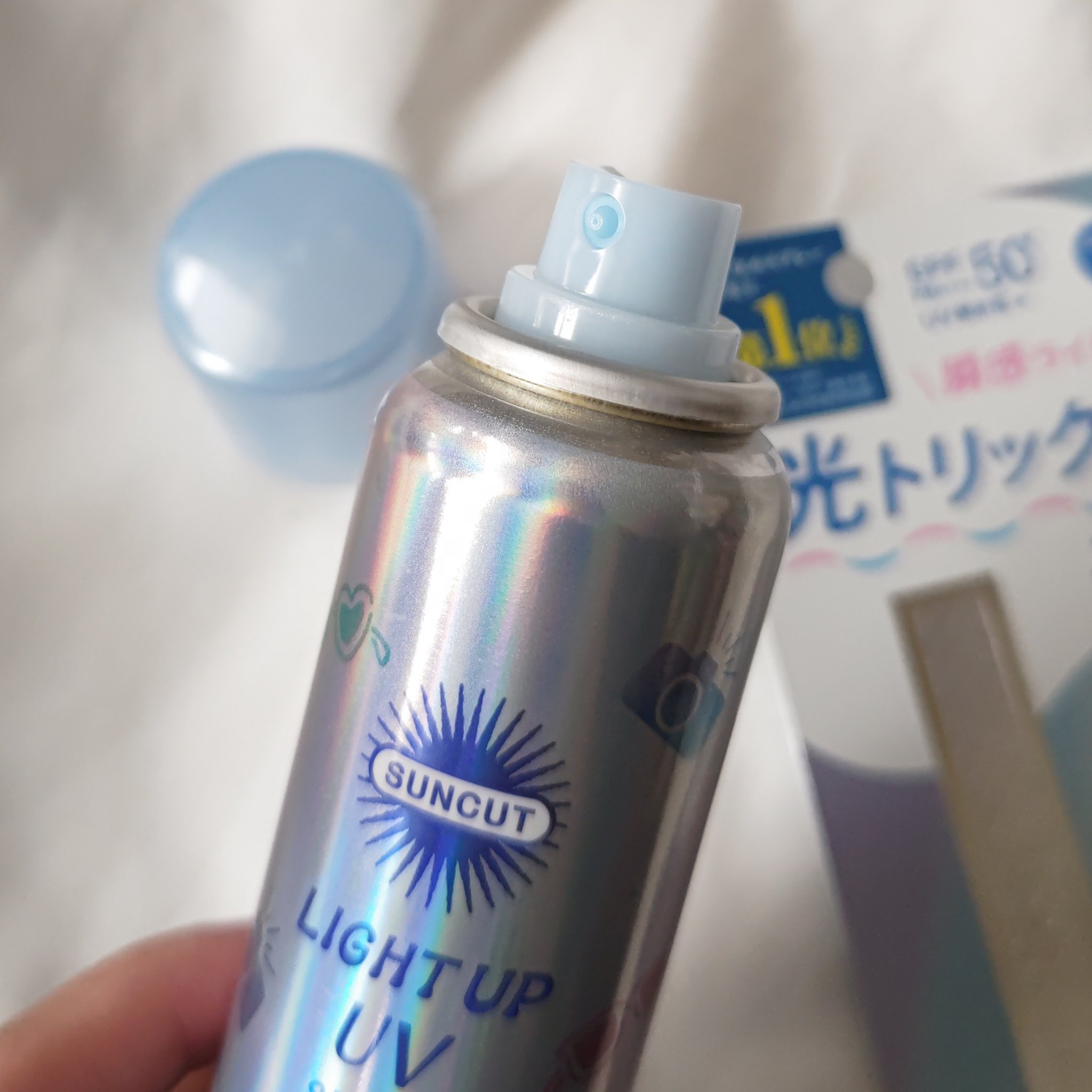 サンカットR ライトアップUV スプレー/サンカット®/日焼け止めミスト・スプレーを使ったクチコミ（3枚目）