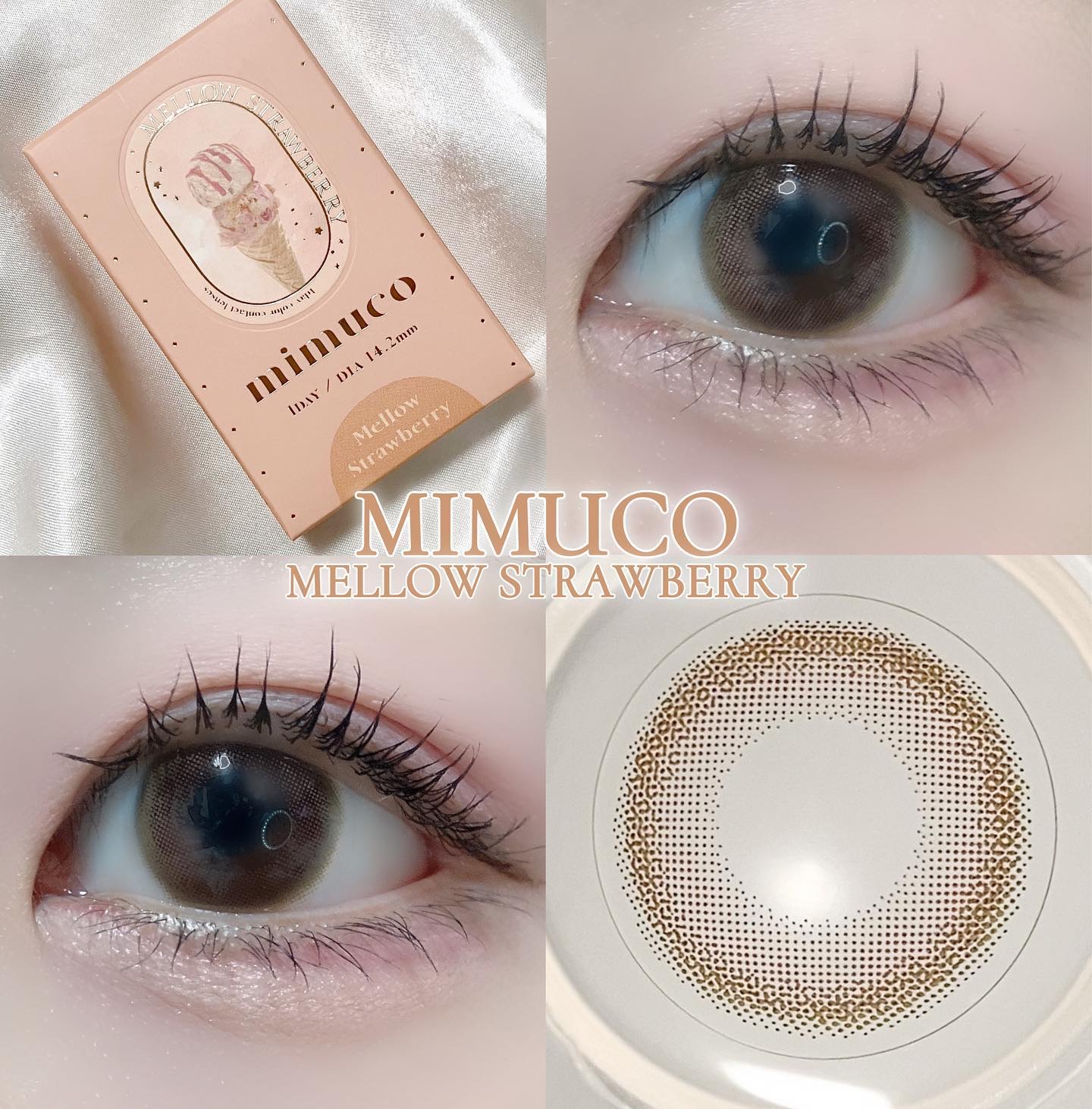 mimuco 1day/mimuco/ワンデー（１DAY）カラコンを使ったクチコミ（1枚目）