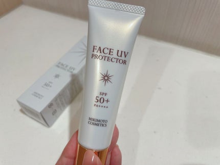フェイス UVプロテクター/ミキモト コスメティックス/日焼け止めクリームを使ったクチコミ(1枚目)