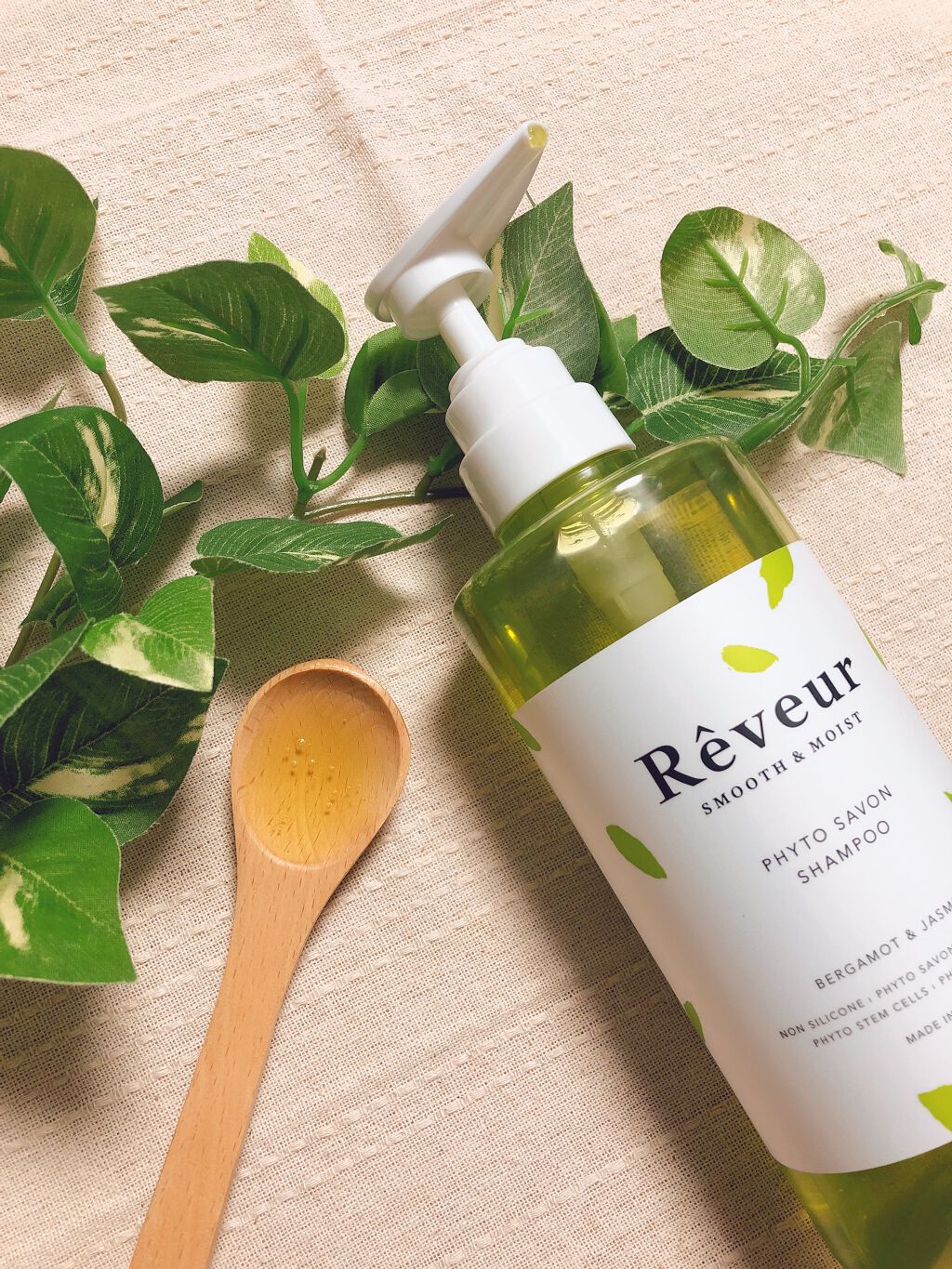 レヴール スムース＆モイスト シャンプー／トリートメント シャンプー/Reveur(レヴール)/市販シャンプーを使ったクチコミ（2枚目）