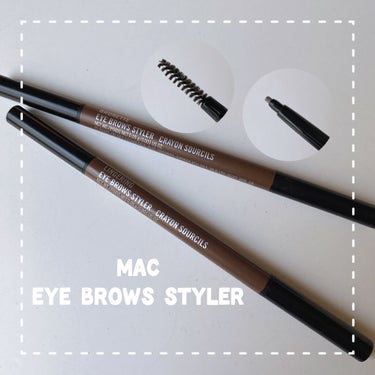 M・A・C アイブロウ スタイラーのクチコミ「───────୨୧
MAC
EYE BROWS STYLER
✓リンガリング
✓フリング
──.....」（1枚目）