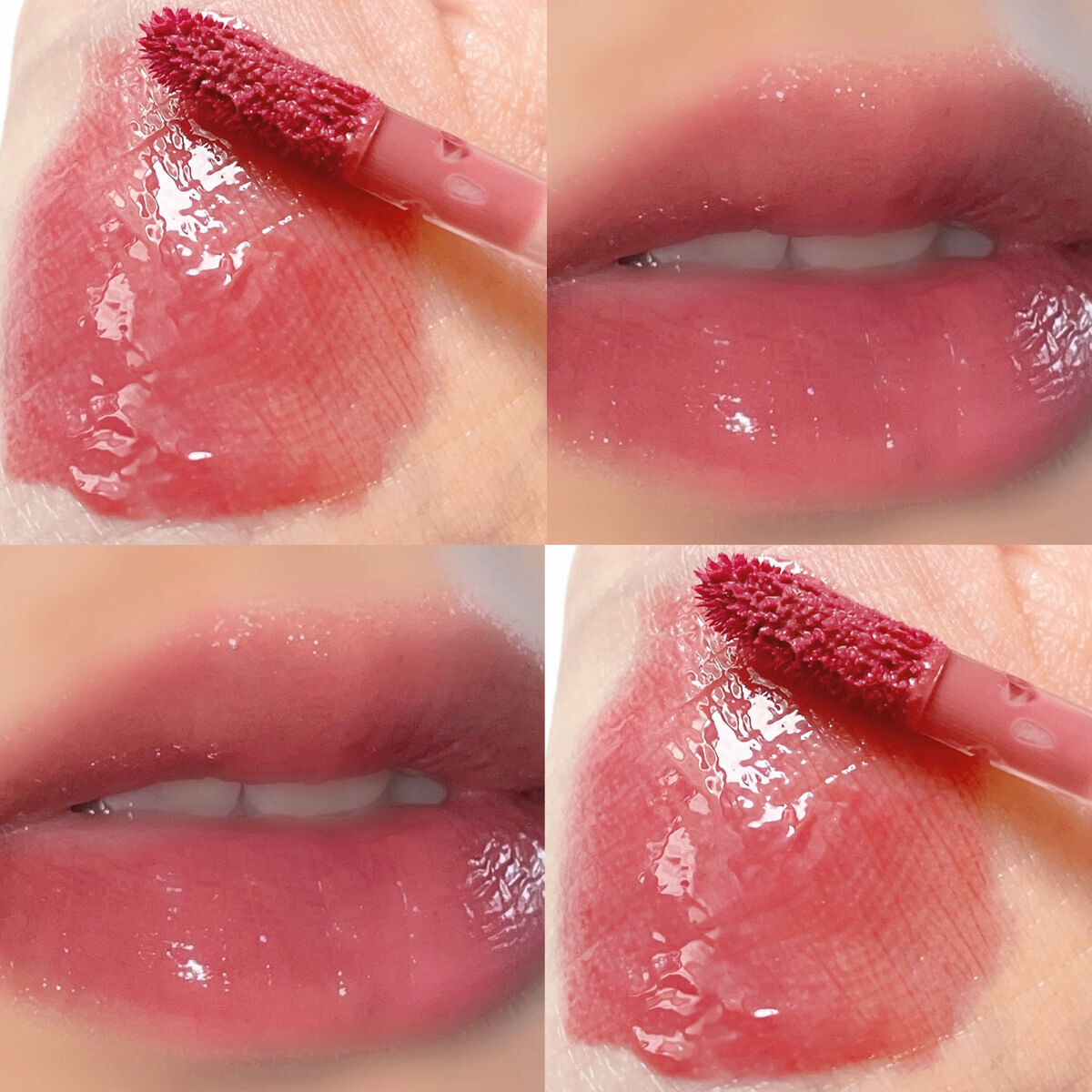 ジューシーラスティングティント/rom&nd/リップティントを使ったクチコミ（3枚目）