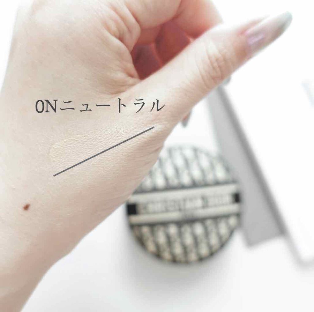 【旧】ディオールスキン フォーエヴァー クッション 0N ニュートラル〈ディオリビエラ エディション〉（生産終了）/Dior/クッションファンデーションを使ったクチコミ（3枚目）