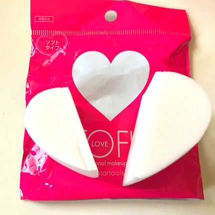 LOVE プロフェッショナル メイクアップ スポンジ/TOFU/パフ・スポンジを使ったクチコミ(1枚目)