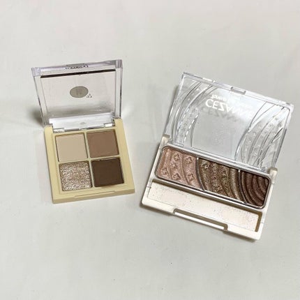 トーンアップアイシャドウ/CEZANNE/アイシャドウパレットを使ったクチコミ(2枚目)