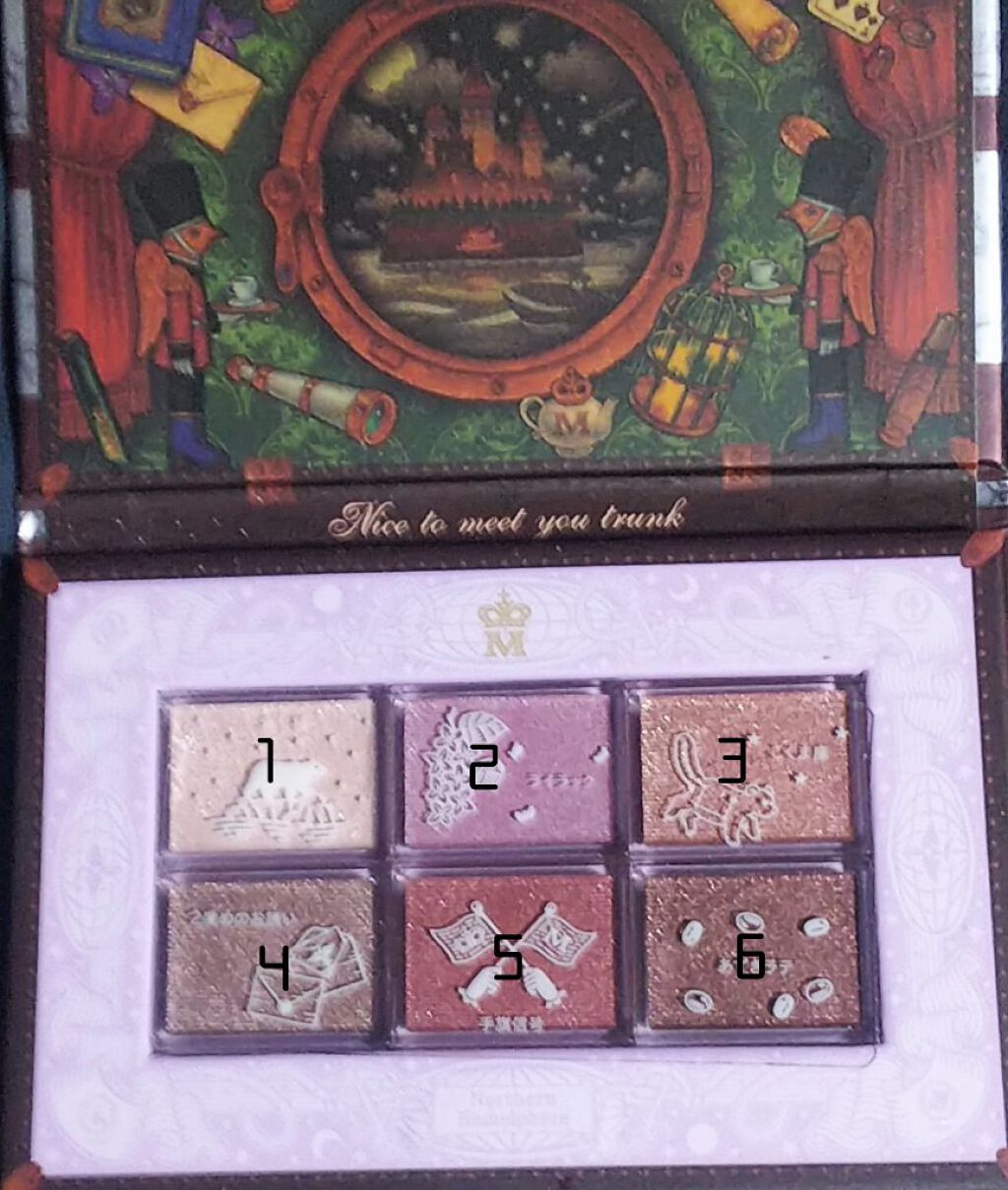 ナイストゥミーチュートランク/MAJOLICA MAJORCA/アイシャドウパレットを使ったクチコミ(2枚目)