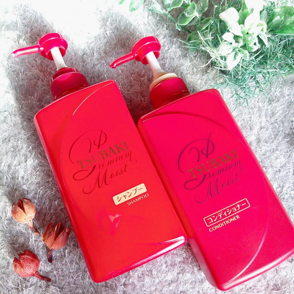 プレミアムモイスト シャンプー/ヘアコンディショナー/TSUBAKI/市販シャンプーを使ったクチコミ(1枚目)