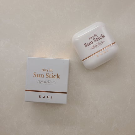 エアリーフィットサンスティック/KAHI/日焼け止めスティックを使ったクチコミ(1枚目)