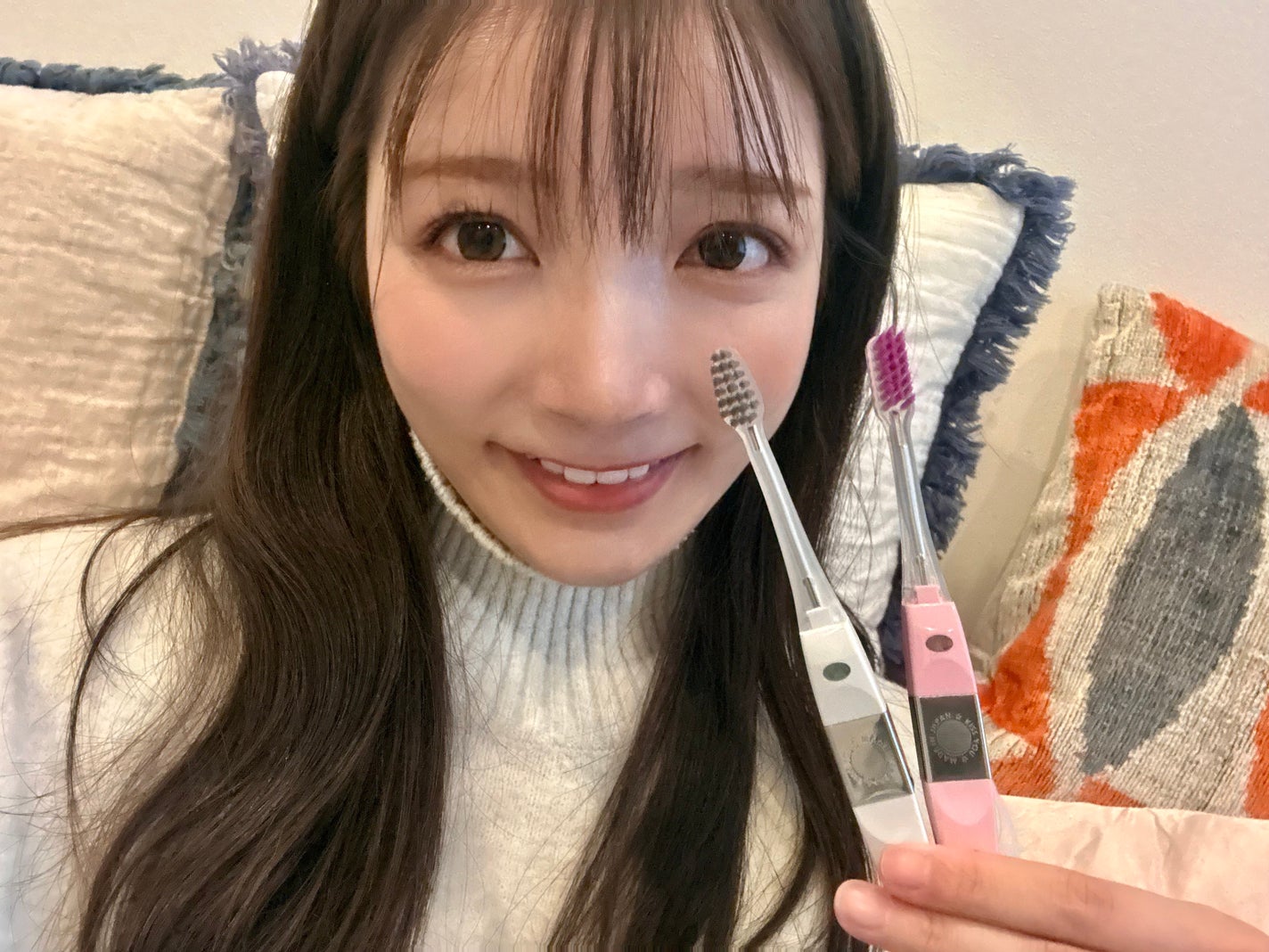 マイナスイオン歯ブラシ/KISS YOU/歯ブラシを使ったクチコミ(2枚目)