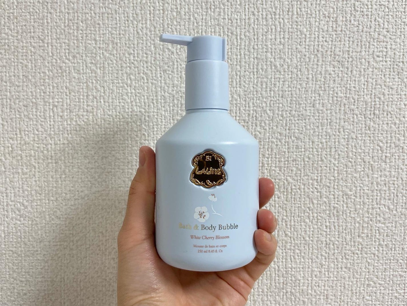 バス&ボディバブル ホワイトチェリーブロッサム/Laline/ボディソープを使ったクチコミ(5枚目)