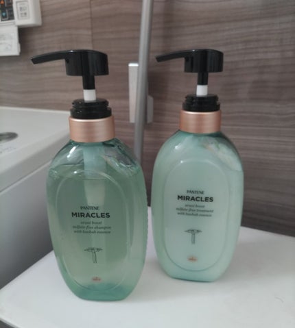 ミラクルズ うるおいブースト シャンプー/トリートメント/パンテーン/市販シャンプーを使ったクチコミ(1枚目)