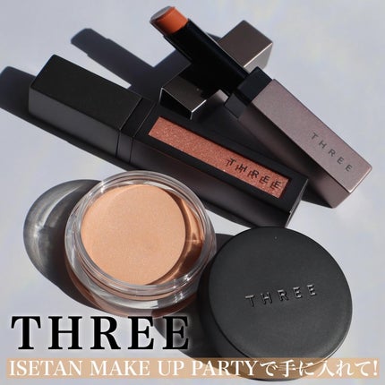 THREE グラムトーンカラーカスタード/THREE/ジェル・クリームチークを使ったクチコミ(1枚目)