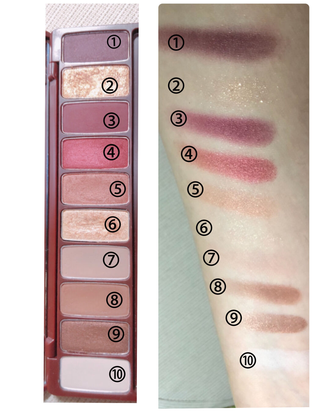 プレイカラー アイシャドウ/ETUDE/アイシャドウパレットを使ったクチコミ（2枚目）