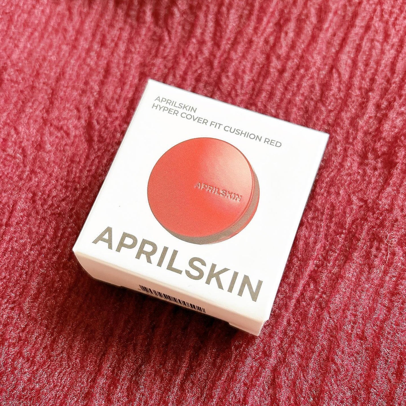 ハイパーカバーフィットクッション red/APRILSKIN/クッションファンデーションを使ったクチコミ(6枚目)