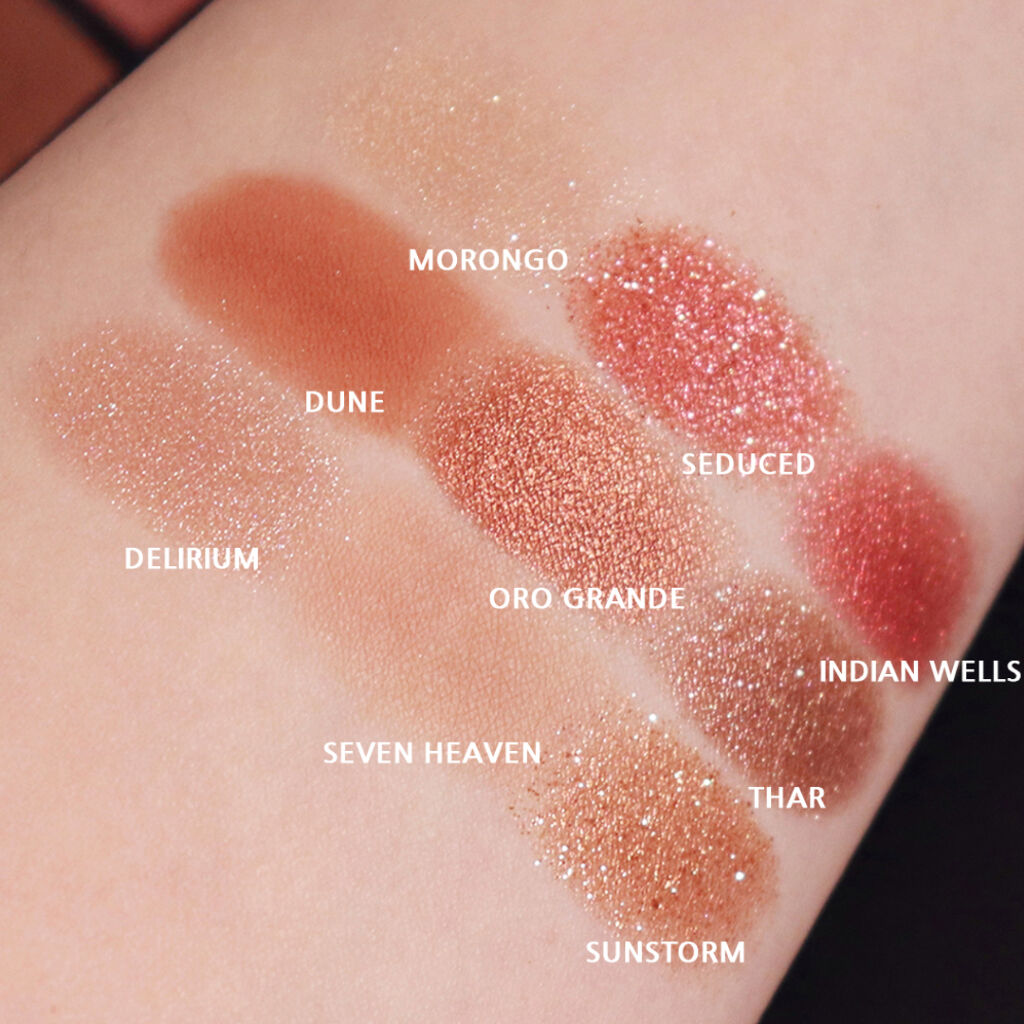 サマーソルスティス アイシャドーパレット/NARS/アイシャドウパレットを使ったクチコミ（3枚目）