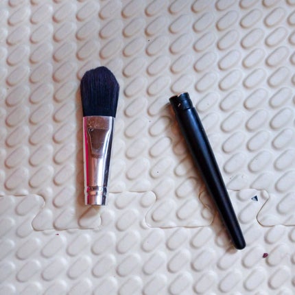 春姫 アイシャドウブラシ/DAISO/メイクブラシを使ったクチコミ(2枚目)