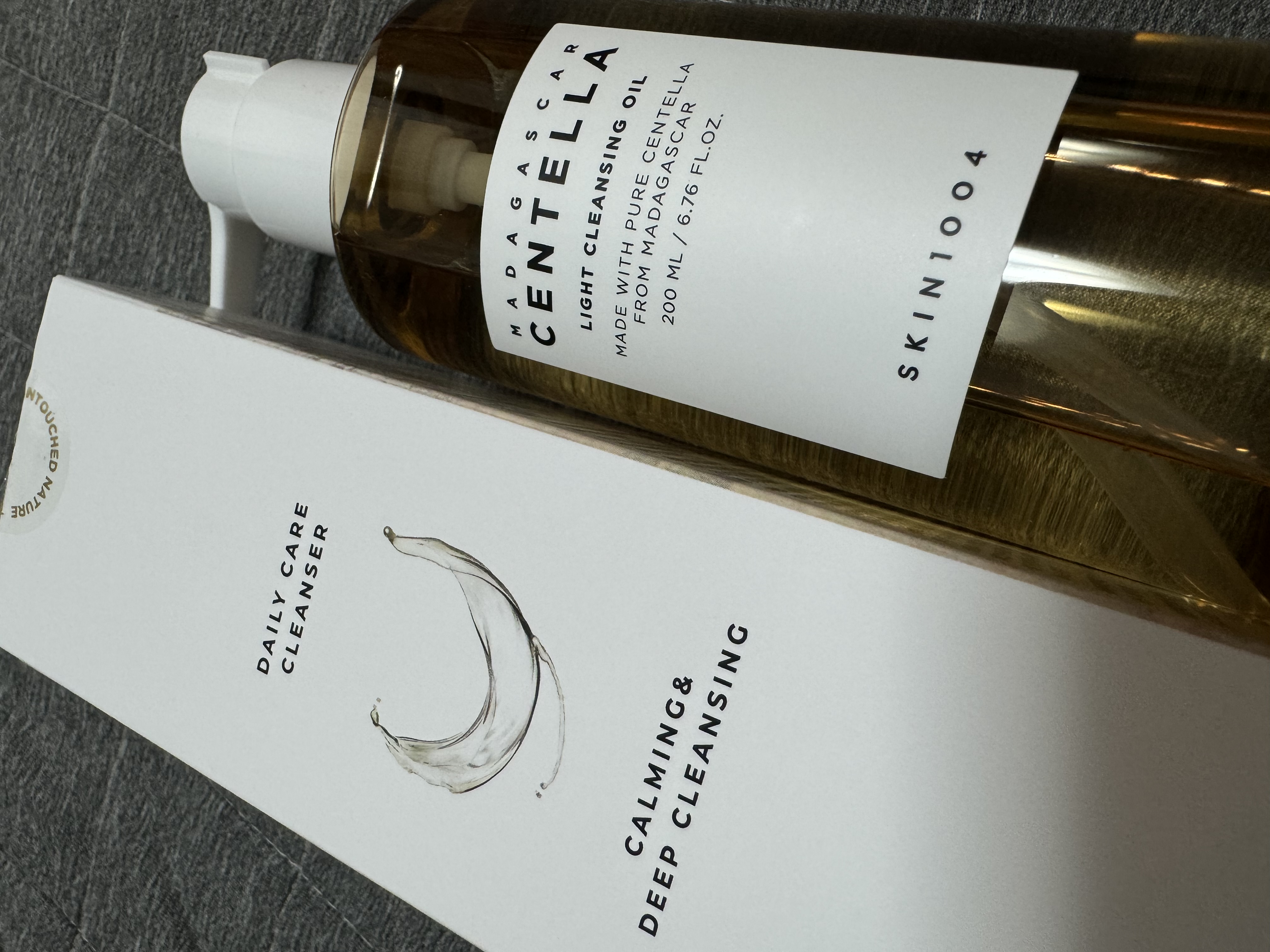 センテラ ライトクレンジングオイル/SKIN1004/オイルクレンジングを使ったクチコミ（1枚目）