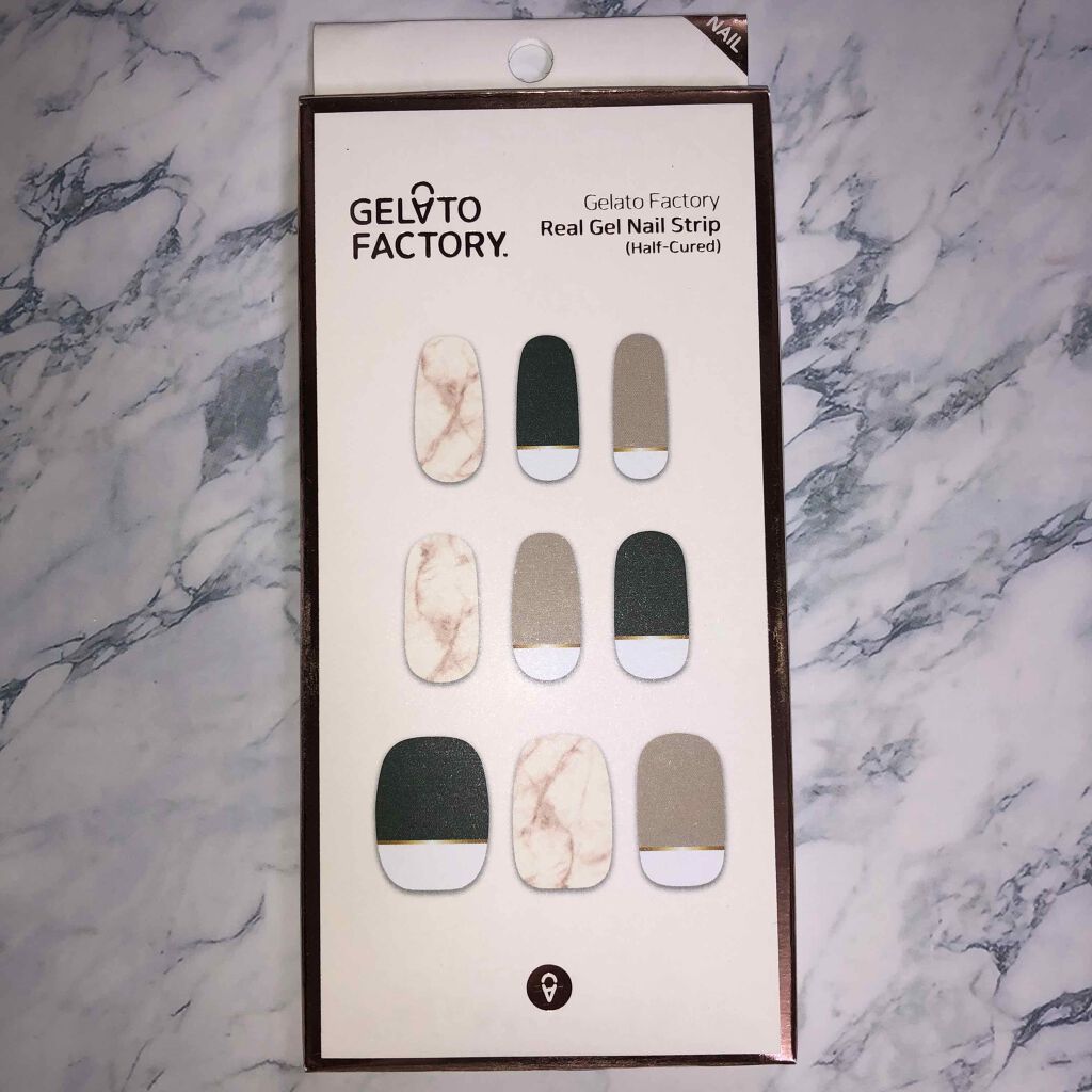 パーフェクトフィット ジェルネイルシール/GELATO FACTORY/ネイルシールを使ったクチコミ(2枚目)