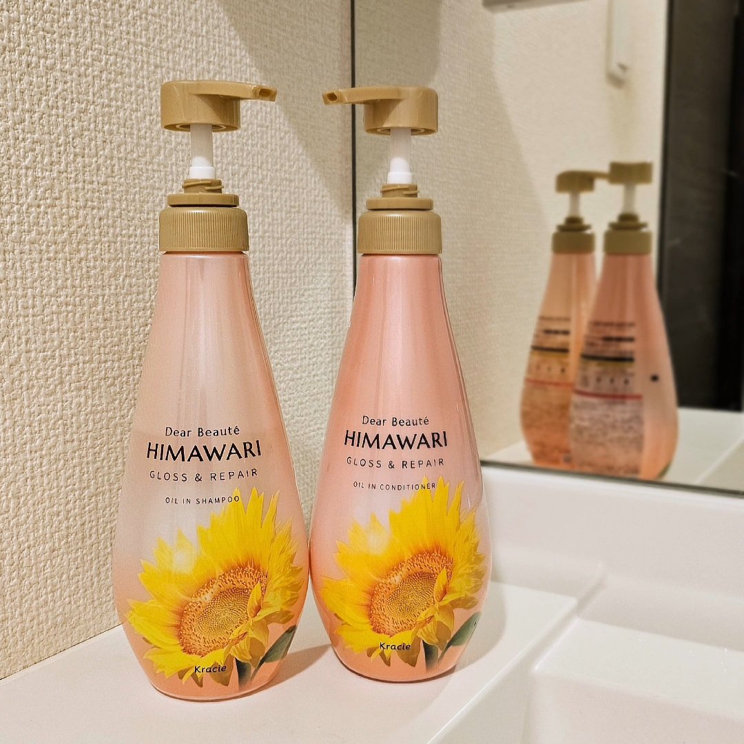 オイルインシャンプー／オイルインコンディショナー (グロス＆リペア)/ディアボーテ/市販シャンプーを使ったクチコミ（1枚目）