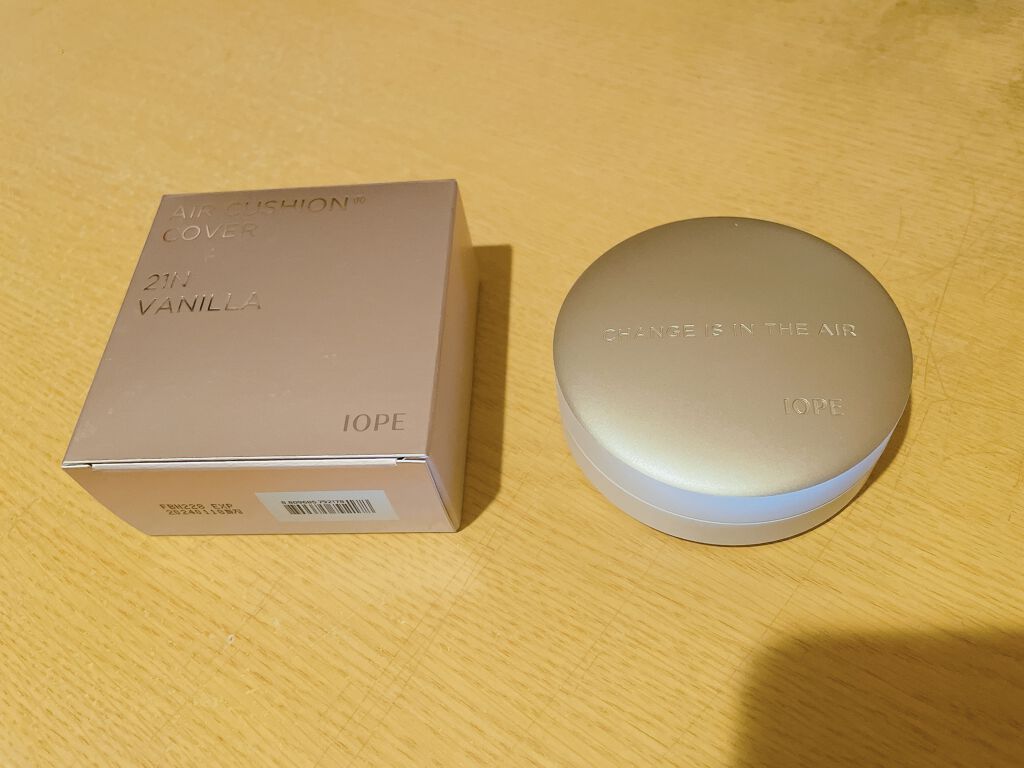 エアクッション カバー/IOPE/クッションファンデーションを使ったクチコミ（1枚目）