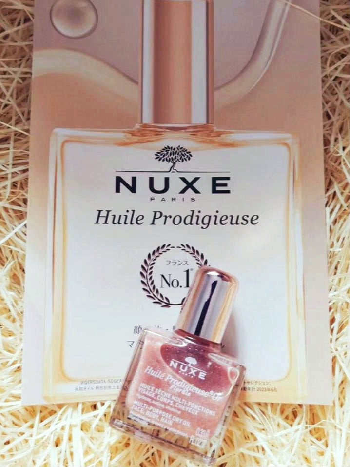 プロディジュー フローラル ゴールド オイル/ニュクス/ボディオイルを使ったクチコミ(3枚目)