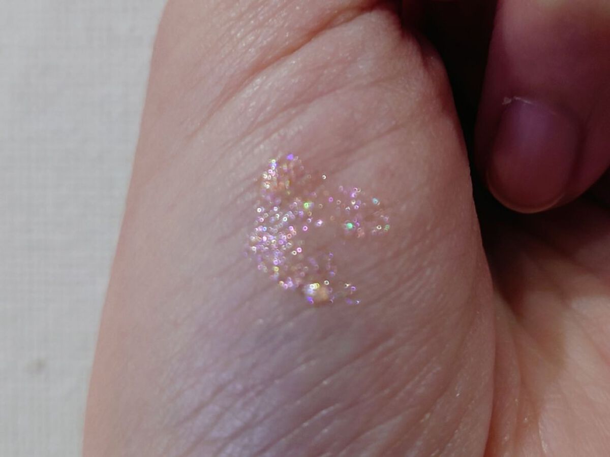 リキッド グリッター シャドウ/rom&nd/グリッターを使ったクチコミ（3枚目）