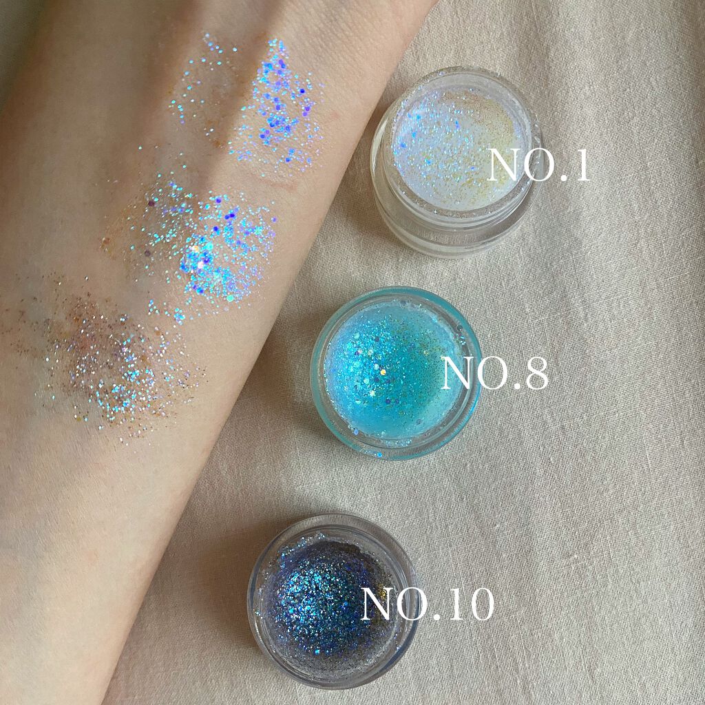 twinkle pop jelly Glitter/CLIO/ジェル・クリームアイシャドウを使ったクチコミ(3枚目)