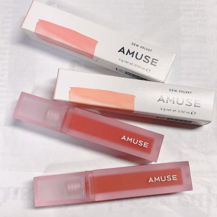 デュー ベルベット/AMUSE/口紅を使ったクチコミ(2枚目)