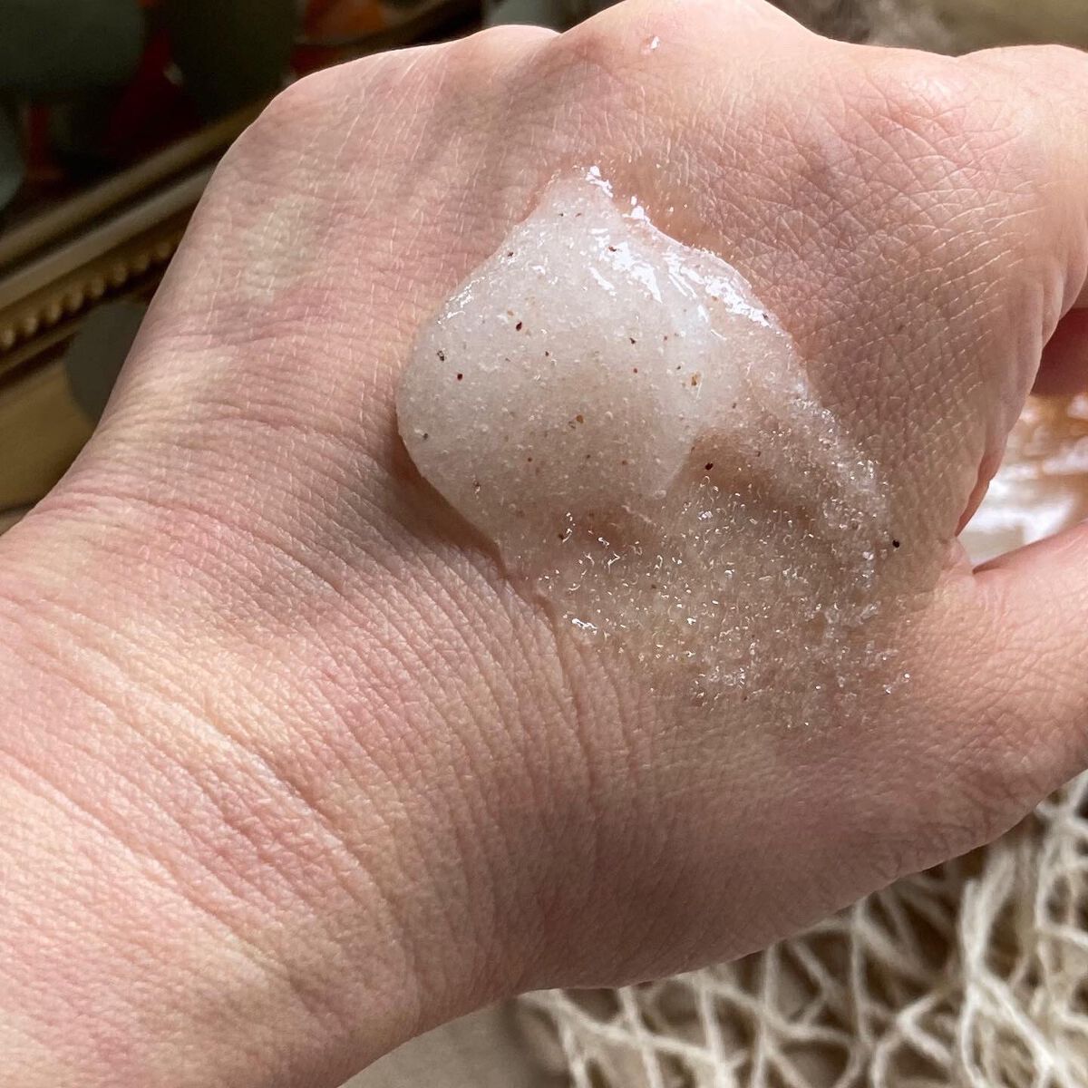 シュガーボディスクラブ アカシアモリンガ/KUNDAL/ボディスクラブを使ったクチコミ(5枚目)